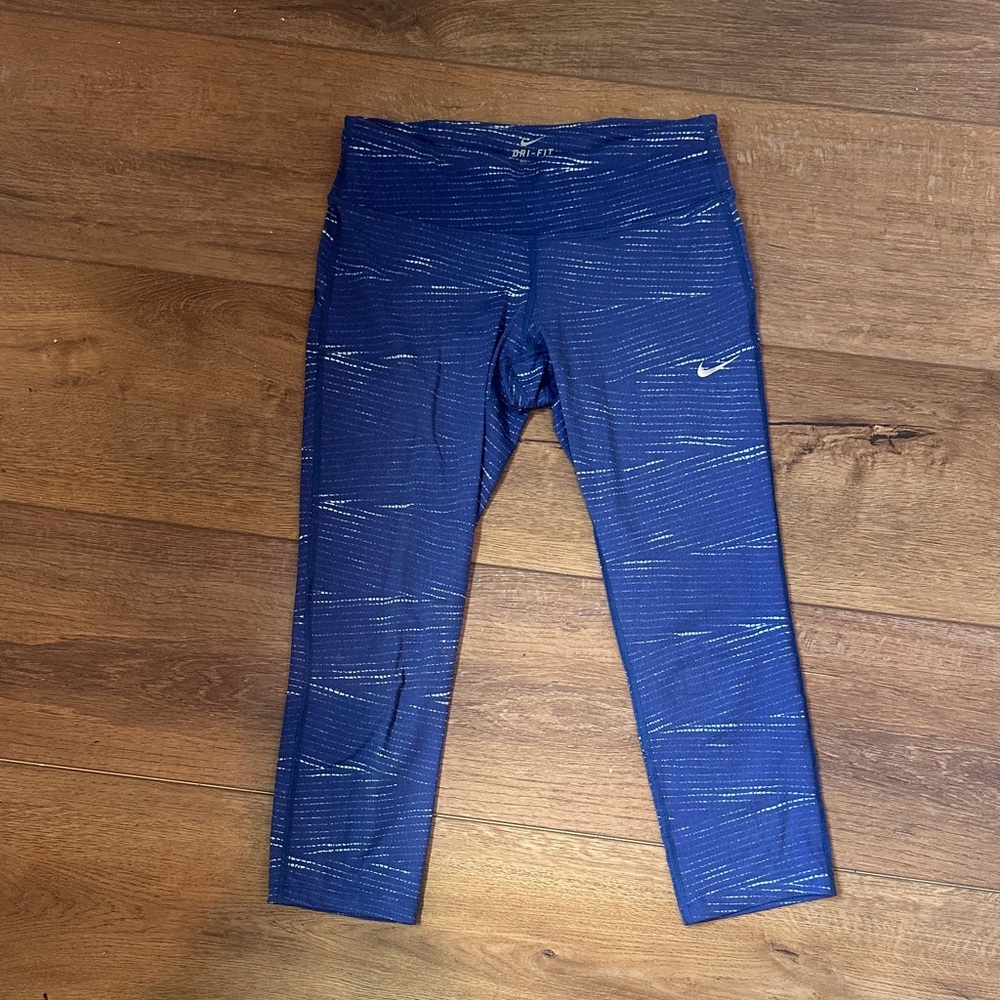 Nike women’s Blue Dri-FIT Athletic Leggings